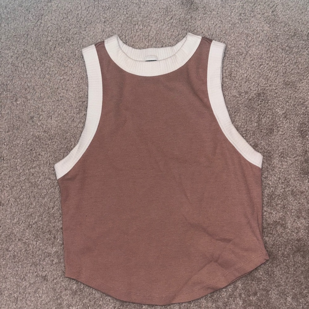 Wild Fable Pink Fitted Muscle Tee